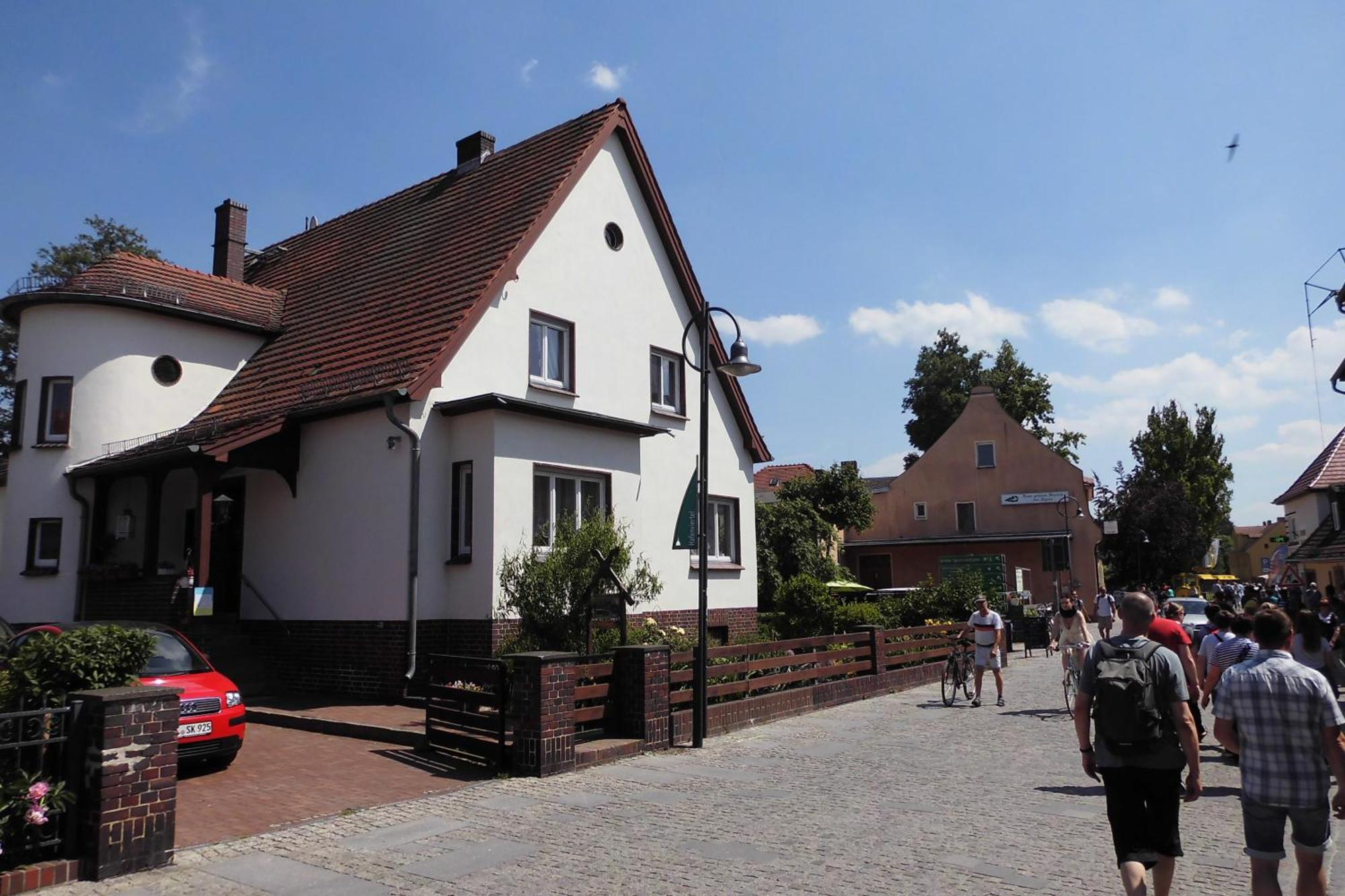 Ferienwohnung Am Hafen リュベナウ エクステリア 写真